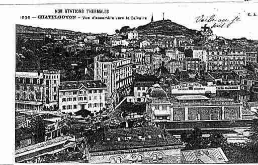 Ville de CHATELGUYON Carte postale ancienne