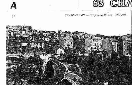 Ville de CHATELGUYON Carte postale ancienne