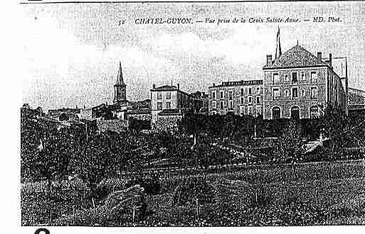 Ville de CHATELGUYON Carte postale ancienne