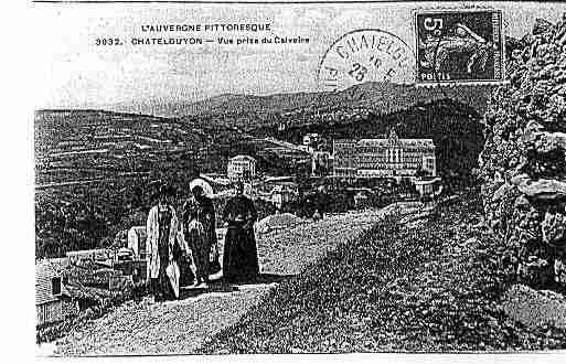 Ville de CHATELGUYON Carte postale ancienne