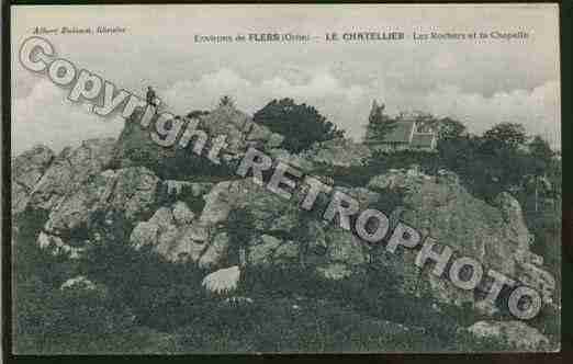 Ville de CHATELLIER(LE) Carte postale ancienne