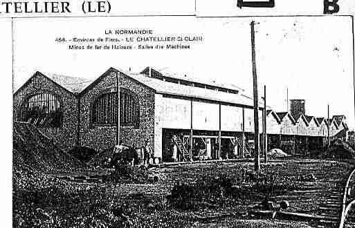 Ville de CHATELLIER(LE) Carte postale ancienne