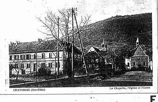 Ville de CHATENOIS Carte postale ancienne