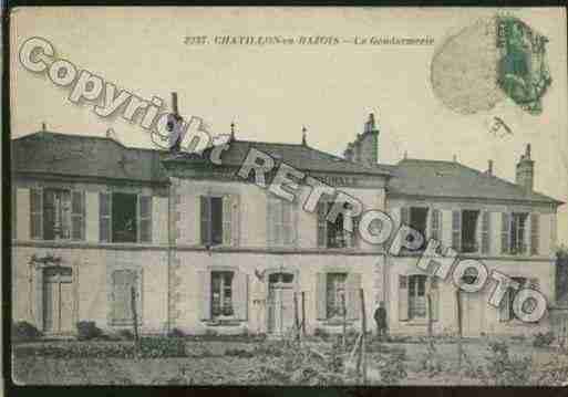 Ville de CHATILLONENBAZOIS Carte postale ancienne Ville de CHATILLONENBAZOIS Carte postale ancienne