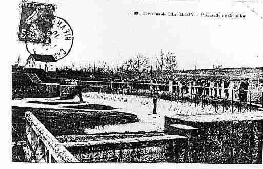 Ville de CHATILLONENBAZOIS Carte postale ancienne Ville de CHATILLONENBAZOIS Carte postale ancienne