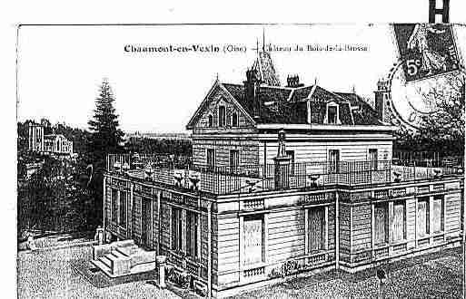 Ville de CHAUMONTENVEXIN Carte postale ancienne