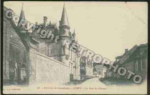 Ville de CHIRYOURSCAMPS Carte postale ancienne