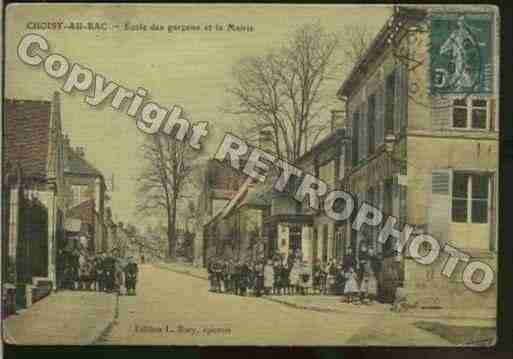 Ville de CHOISYAUBAC Carte postale ancienne