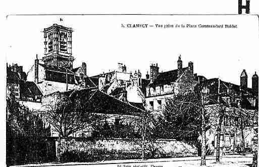 Ville de CLAMECY Carte postale ancienne