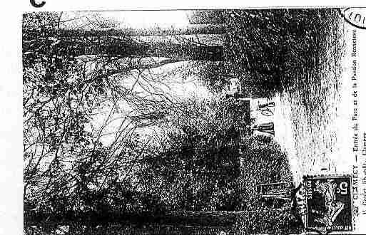 Ville de CLAMECY Carte postale ancienne