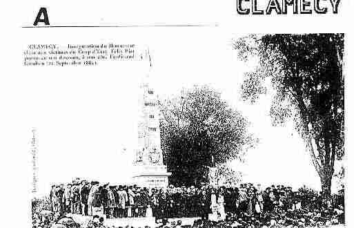 Ville de CLAMECY Carte postale ancienne