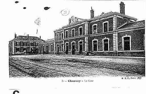 Ville de CLAMECY Carte postale ancienne