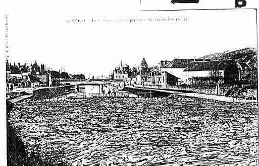 Ville de CLAMECY Carte postale ancienne