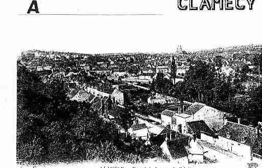 Ville de CLAMECY Carte postale ancienne