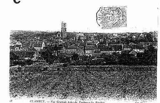 Ville de CLAMECY Carte postale ancienne