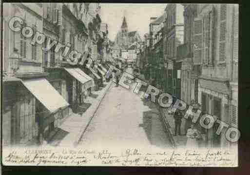 Ville de CLERMONT Carte postale ancienne