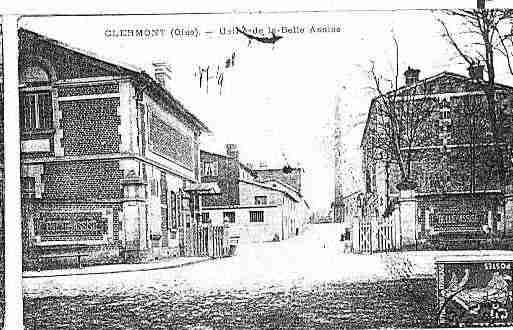 Ville de CLERMONT Carte postale ancienne
