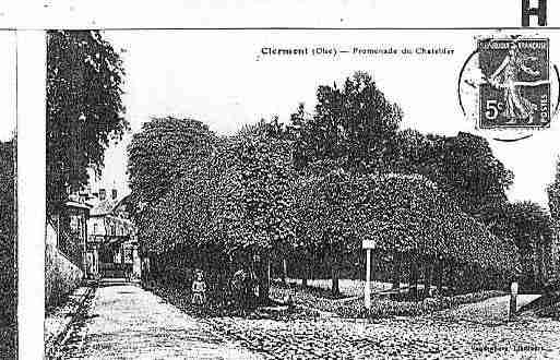 Ville de CLERMONT Carte postale ancienne