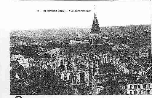 Ville de CLERMONT Carte postale ancienne