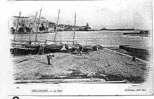 Ville de COLLIOURE Carte postale ancienne