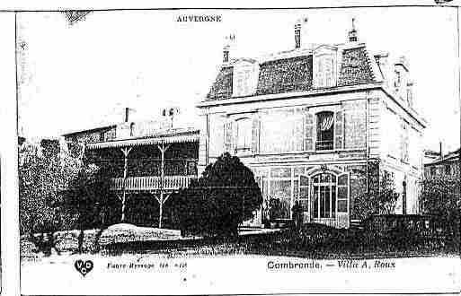 Ville de COMBRONDE Carte postale ancienne