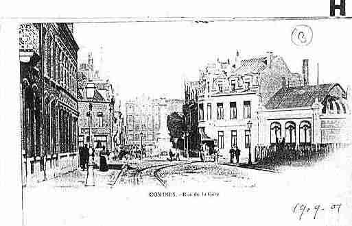 Ville de COMINES Carte postale ancienne