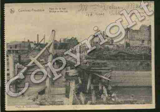 Ville de COMINES Carte postale ancienne Ville de COMINES Carte postale ancienne