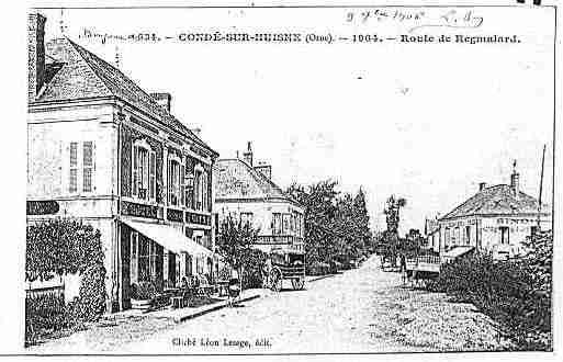 Ville de CONDESURHUISNE Carte postale ancienne