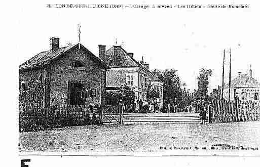 Ville de CONDESURHUISNE Carte postale ancienne