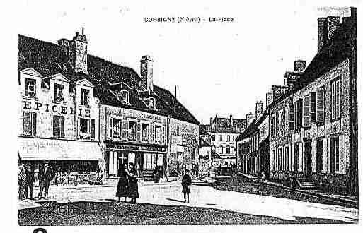 Ville de CORBIGNY Carte postale ancienne