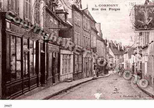 Ville de CORBIGNY Carte postale ancienne