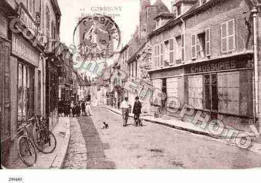 Ville de CORBIGNY Carte postale ancienne