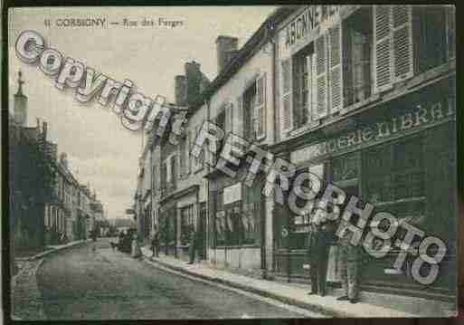 Ville de CORBIGNY Carte postale ancienne