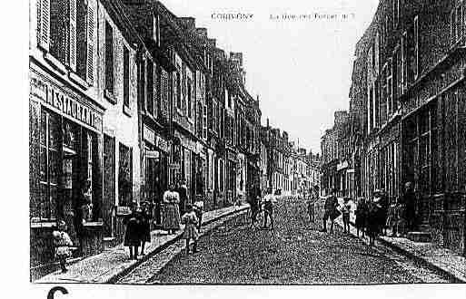 Ville de CORBIGNY Carte postale ancienne