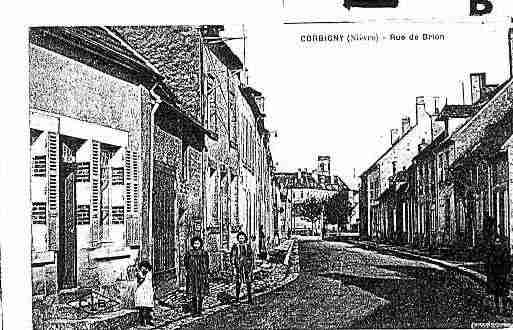 Ville de CORBIGNY Carte postale ancienne