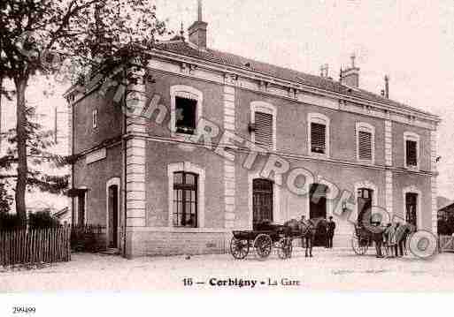 Ville de CORBIGNY Carte postale ancienne