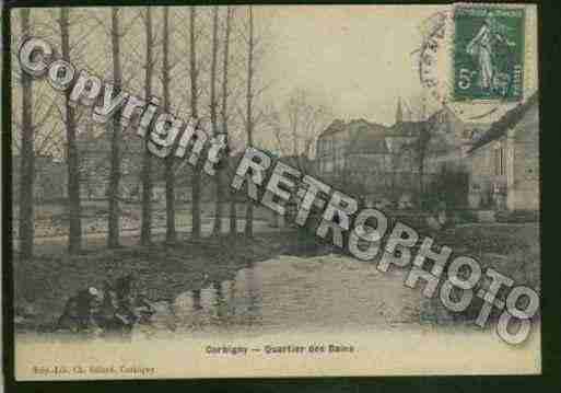 Ville de CORBIGNY Carte postale ancienne