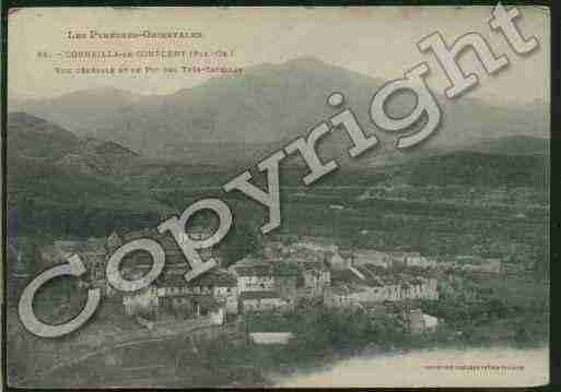 Ville de CORNEILLADECONFLENT Carte postale ancienne