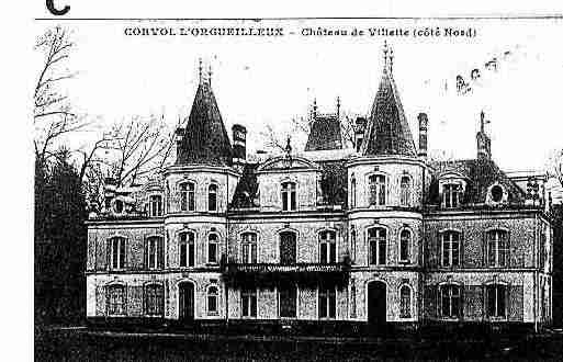 Ville de CORVOLL\'ORGUEILLEUX Carte postale ancienne