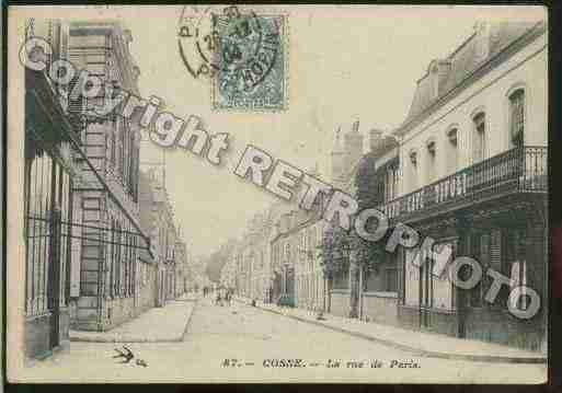 Ville de COSNESURLOIRE Carte postale ancienne