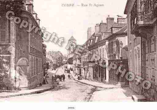 Ville de COSNESURLOIRE Carte postale ancienne