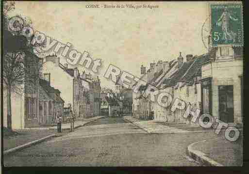 Ville de COSNESURLOIRE Carte postale ancienne