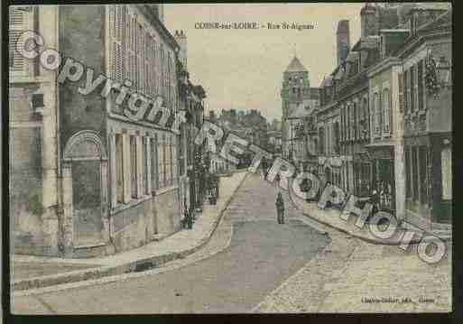 Ville de COSNESURLOIRE Carte postale ancienne