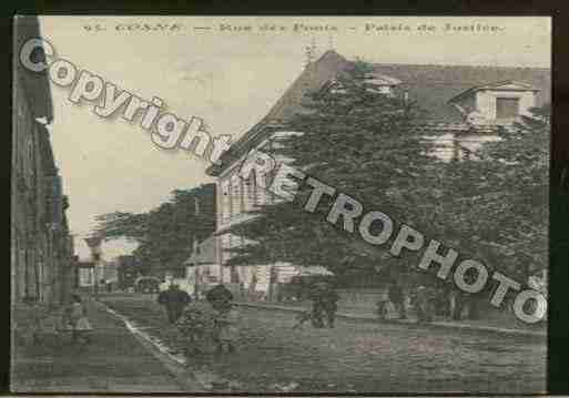 Ville de COSNESURLOIRE Carte postale ancienne