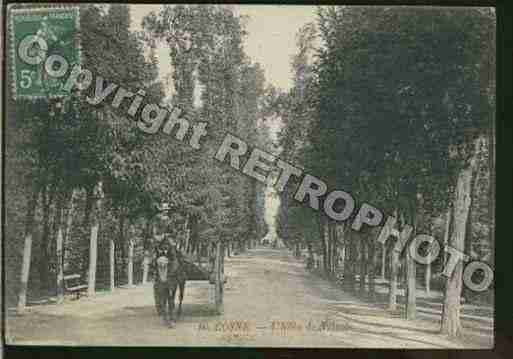 Ville de COSNESURLOIRE Carte postale ancienne