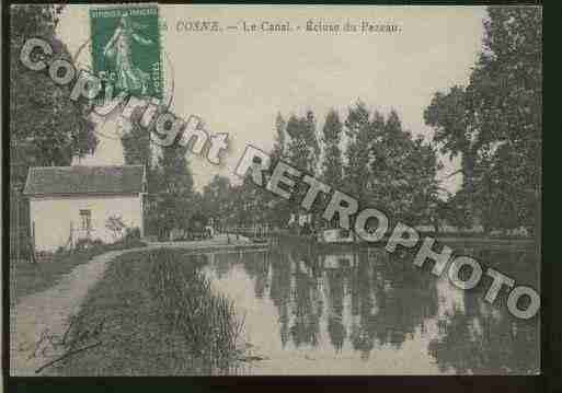 Ville de COSNESURLOIRE Carte postale ancienne