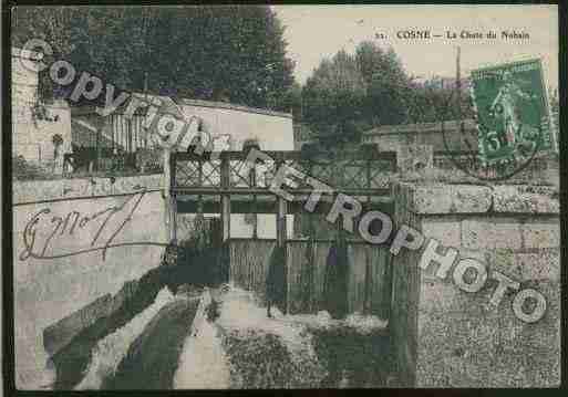 Ville de COSNESURLOIRE Carte postale ancienne