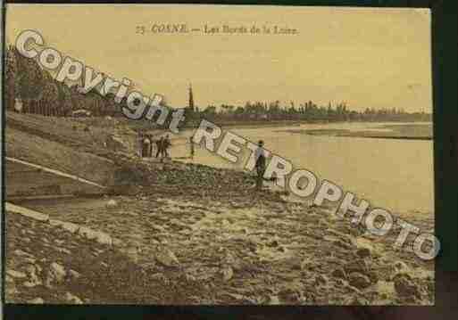 Ville de COSNESURLOIRE Carte postale ancienne