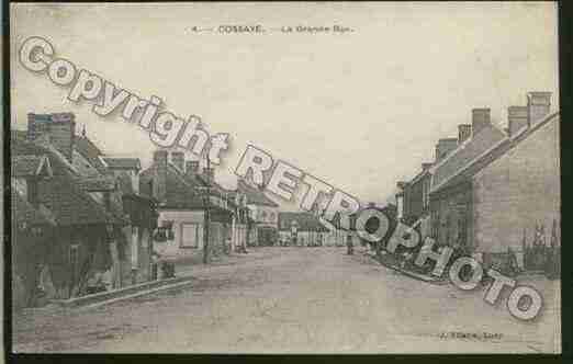 Ville de COSSAYE Carte postale ancienne