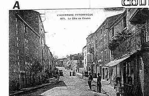 Ville de COUDES Carte postale ancienne